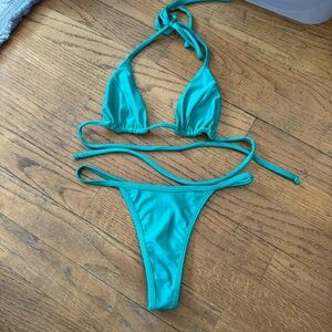 FAE XS Blue Bikini Set